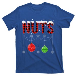 ChestNuts Christmas Funny Matching Couple Outfit Nuts T-Shirt