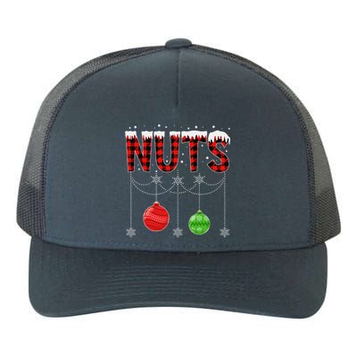 ChestNuts Christmas Funny Matching Couple Outfit Nuts Yupoong Adult 5-Panel Trucker Hat