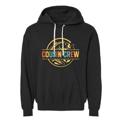 Cousin Crew For Fisherman Fishing Lovers Garment-Dyed Fleece Hoodie