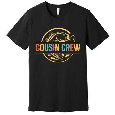 Cousin Crew For Fisherman Fishing Lovers Premium T-Shirt