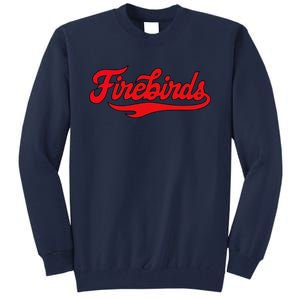 Carthage College Firebirds Classic Athletic Script Throwback Tall Sweatshirt