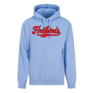 Carthage College Firebirds Classic Athletic Script Throwback Unisex Surf Hoodie