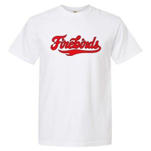 Carthage College Firebirds Classic Athletic Script Throwback Garment-Dyed Heavyweight T-Shirt