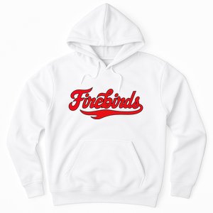 Carthage College Firebirds Classic Athletic Script Throwback Hoodie