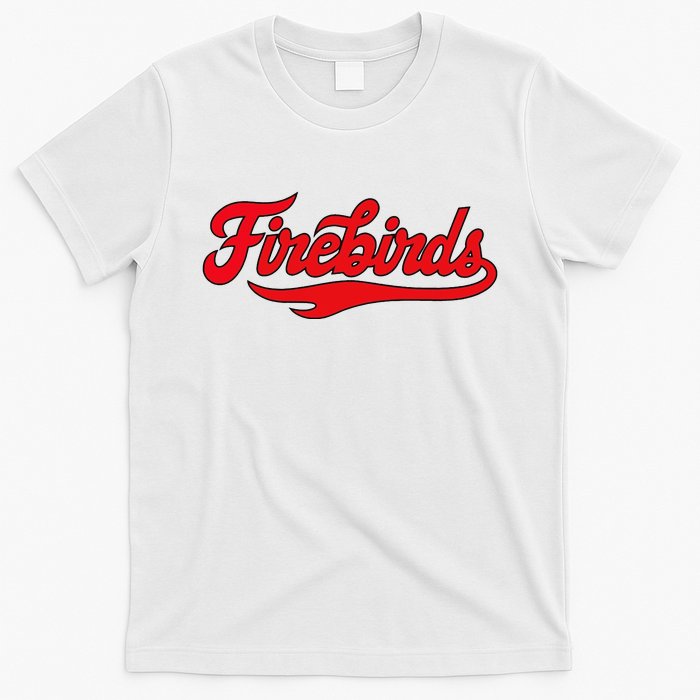 Carthage College Firebirds Classic Athletic Script Throwback T-Shirt