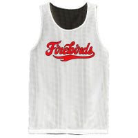 Carthage College Firebirds Classic Athletic Script Throwback Mesh Reversible Basketball Jersey Tank