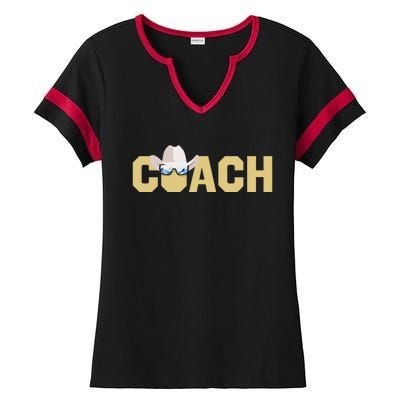 Coach Colorado Football Coach Ladies Halftime Notch Neck Tee