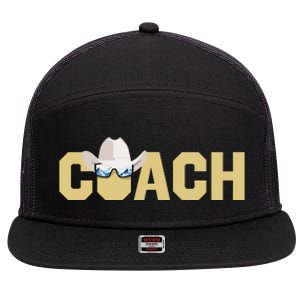 Coach Colorado Football Coach 7 Panel Mesh Trucker Snapback Hat