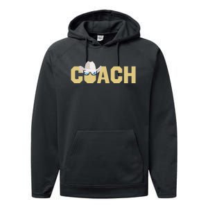 Coach Colorado Football Coach Performance Fleece Hoodie