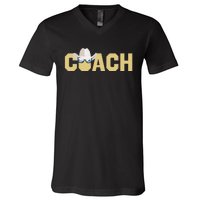 Coach Colorado Football Coach V-Neck T-Shirt