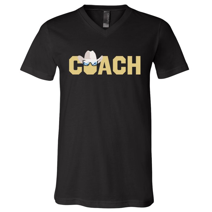 Coach Colorado Football Coach V-Neck T-Shirt