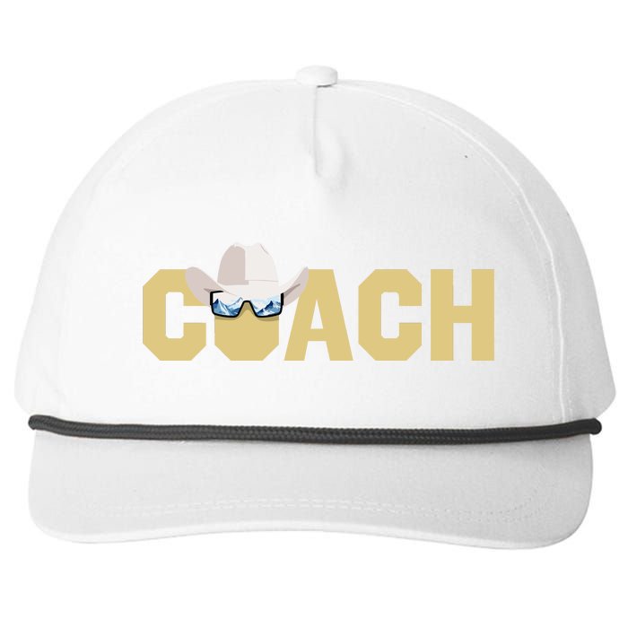 Coach Colorado Football Coach Snapback Five-Panel Rope Hat