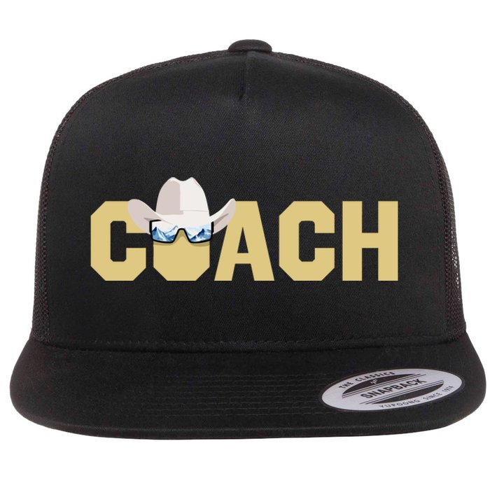 Coach Colorado Football Coach Flat Bill Trucker Hat