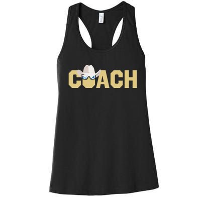 Coach Colorado Football Coach Women's Racerback Tank