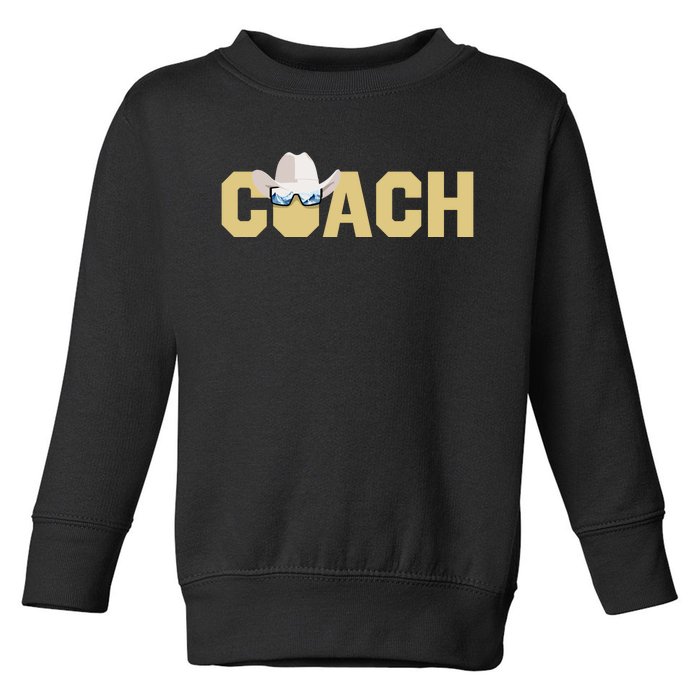 Coach Colorado Football Coach Toddler Sweatshirt