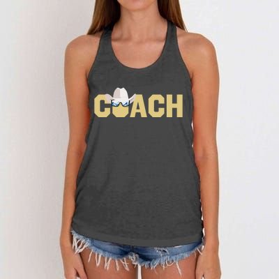 Coach Colorado Football Coach Women's Knotted Racerback Tank