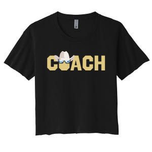 Coach Colorado Football Coach Women's Crop Top Tee