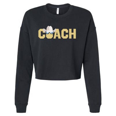 Coach Colorado Football Coach Cropped Pullover Crew