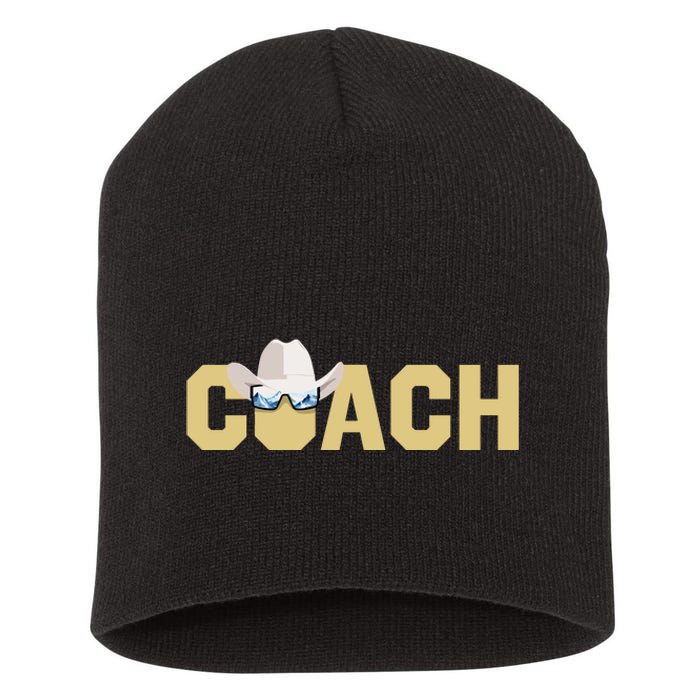 Coach Colorado Football Coach Short Acrylic Beanie