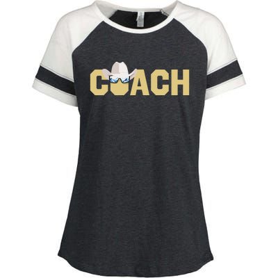 Coach Colorado Football Coach Enza Ladies Jersey Colorblock Tee