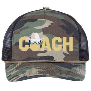 Coach Colorado Football Coach Retro Rope Trucker Hat Cap