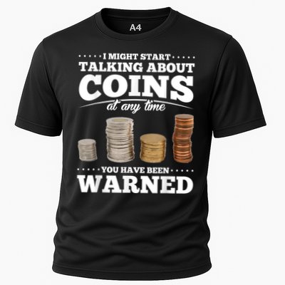 Coin Collecting Funny Coin Collector Performance Shirt