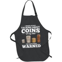 Coin Collecting Funny Coin Collector Apron