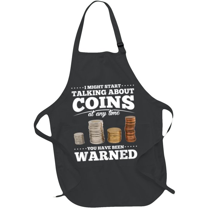 Coin Collecting Funny Coin Collector Apron