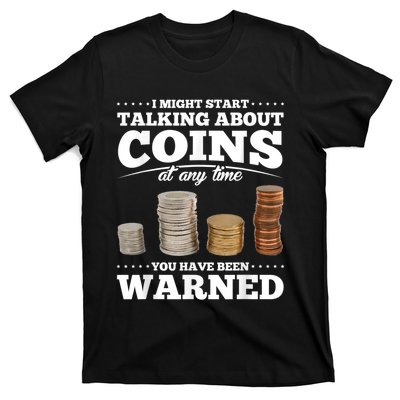 Coin Collecting Funny Coin Collector T-Shirt