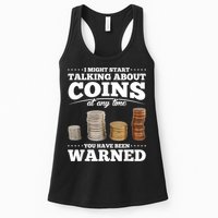 Coin Collecting Funny Coin Collector Womens Tank Top