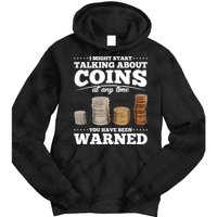 Coin Collecting Funny Coin Collector Tie Dye Hoodie