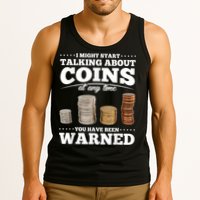 Coin Collecting Funny Coin Collector Tank Top