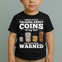 Coin Collecting Funny Coin Collector Toddler T-Shirt
