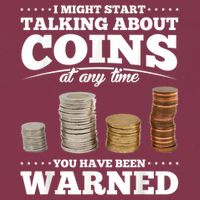 Coin Collecting Funny Coin Collector 16oz Travel Tumbler