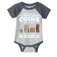 Coin Collecting Funny Coin Collector Infant Baby Jersey Bodysuit