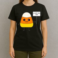Candy Corn Funny I Hate You Too Team Candy Corn T-Shirt