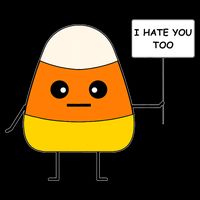 Candy Corn Funny I Hate You Too Team Candy Corn T-Shirt