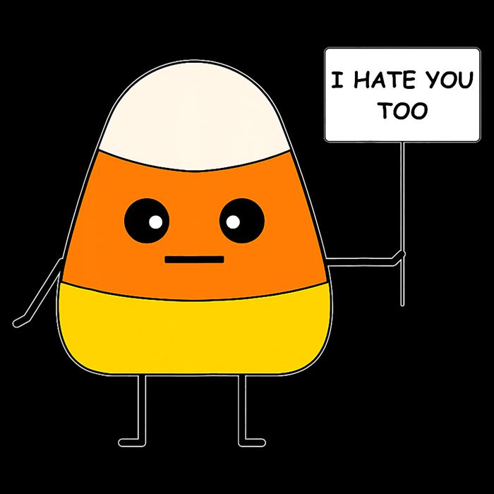 Candy Corn Funny I Hate You Too Team Candy Corn T-Shirt