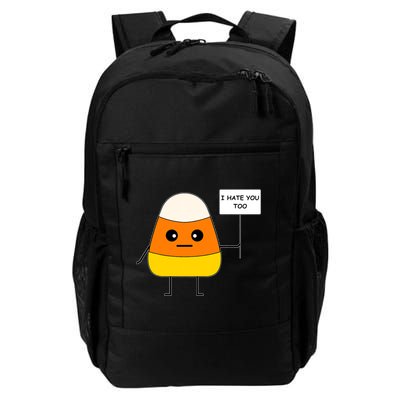 Candy Corn Funny I Hate You Too Team Candy Corn Backpack