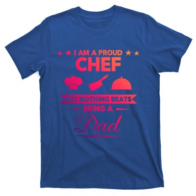 Chef Cooking Funny Culinary Chefs Dad Fathers Day Funny Gift T-Shirt