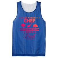 Chef Cooking Funny Culinary Chefs Dad Fathers Day Funny Gift Mesh Reversible Basketball Jersey Tank