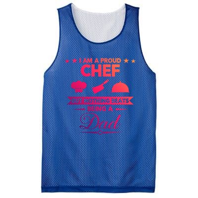 Chef Cooking Funny Culinary Chefs Dad Fathers Day Funny Gift Mesh Reversible Basketball Jersey Tank