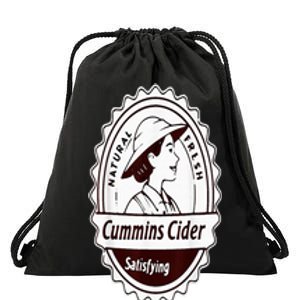 Cummins Cider Funny Joke Novelty Gag Drawstring Bag