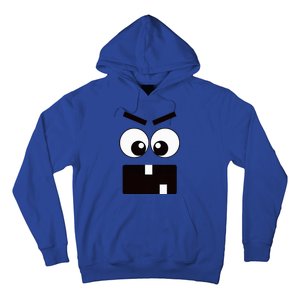 Creepy Carrots Face Halloween Costume Hoodie