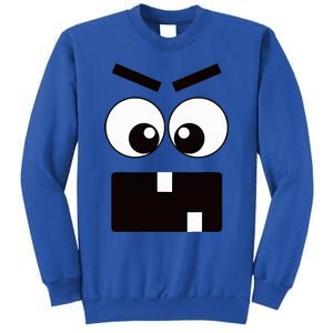 Creepy Carrots Face Halloween Costume Sweatshirt