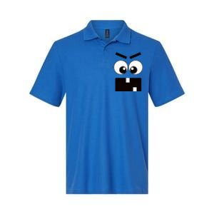 Creepy Carrots Face Halloween Costume Softstyle Adult Sport Polo