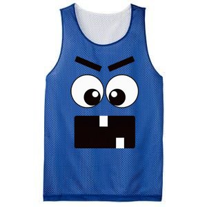 Creepy Carrots Face Halloween Costume Mesh Reversible Basketball Jersey Tank