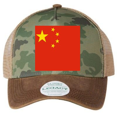 China Country Flag Legacy Tie Dye Trucker Hat