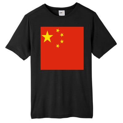 China Country Flag Tall Fusion ChromaSoft Performance T-Shirt