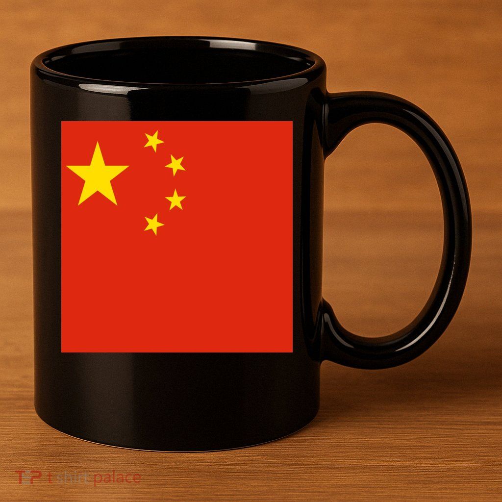 China Country Flag 11oz C Handle Ceramic Mug